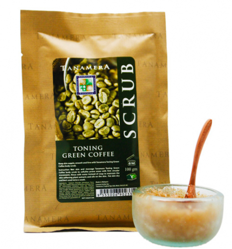 Spa Vivent Tanamera HomeSpa - Krperpeelings - Grner Kaffee - 100g - Vegan