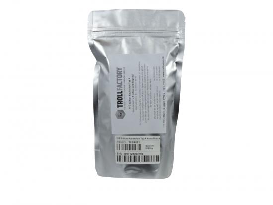 Trollfactory TFC Silikon Kautschuk Typ 4 Knetsilikon knetbar hart Shore 90 1:1, 500g