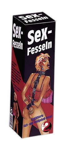 You2Toys Sex-Fesseln - Farbe: schwarz - Menge: 2Stck