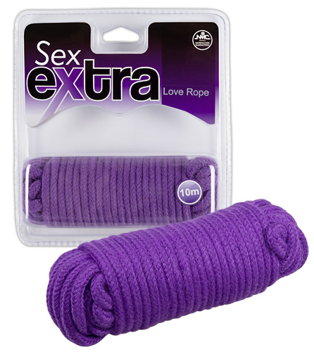 Bondage-Seil 10 Meter - Farbe: lila
