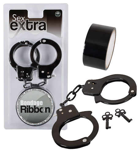 Sex-Extra Bondage - Farbe: schwarz