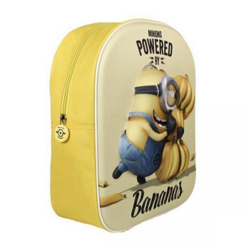 Minions Rucksack 3D - Typ: Bananen 