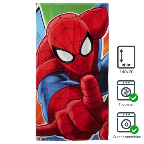 Markenlos Spiderman - Handtuch Bad 