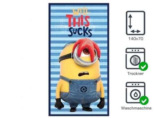 Handtuch Bad Minions - Typ: Well this Sucks