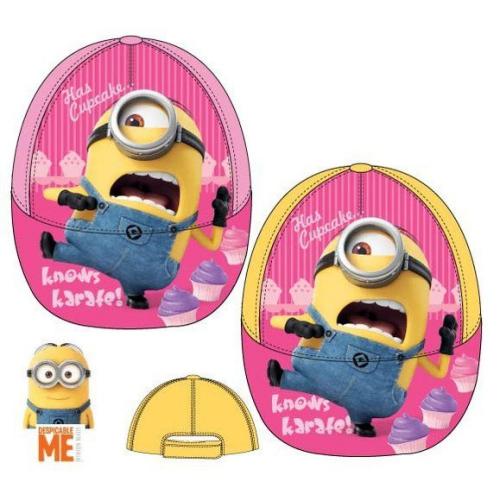 Minions Kinderbaseballm�tze - Typ: Karate Gelb - Gr��e: 54cm