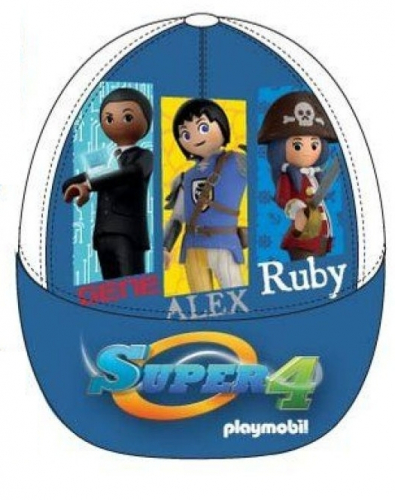 Playmobil Kinderbaseballm�tze - Typ: Wei� - Gr��e: 54cm