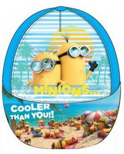 Minions Kinderbaseballmtze - Typ: Cooler Hellblau  - Gre: 54cm