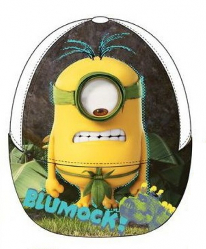 Minions Kinderbaseballmtze - Typ: Blumock Wei - Gre: 54cm