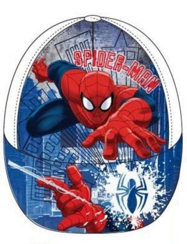 Marvel Spiderman Kinderbaseballmtze - Typ: Spider-Man Weiss - Gre: 54cm 