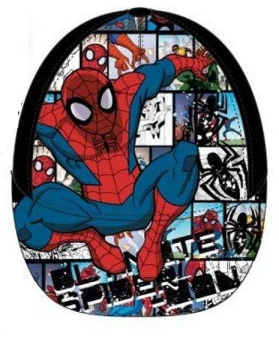Marvel Spiderman Kinderbaseballmtze - Typ: Ultimate Schwarz - Gre: 54cm 