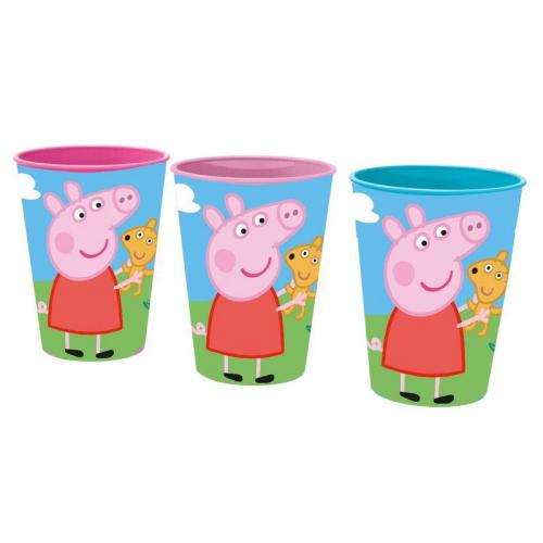 Plastikgl�ser Set Peppa Wutz, PAW Patrol, Nemo - Typ: Peppa Pig / Wutz