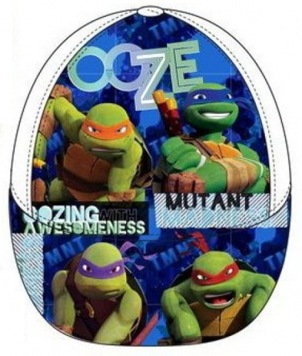 Ninja Turtles Kinderbaseballmtze - Typ: Wei - Gre: 52cm