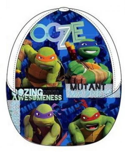Ninja Turtles Kinderbaseballmtze - Typ: Wei - Gre: 54cm
