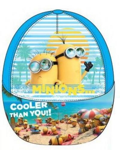 Minions Kinderbaseballmtze - Typ: Cooler Hellblau  - Gre: 52cm