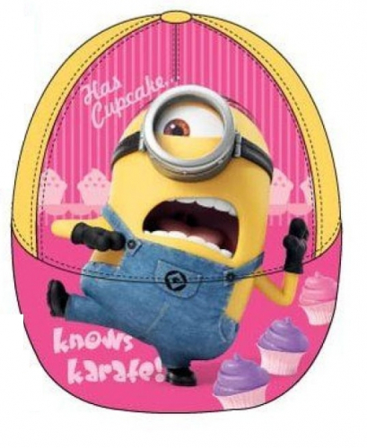 Minions Kinderbaseballmtze - Typ: Karate Gelb - Gre: 52cm