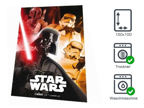 Fleecedecke Star Wars - Typ: Darth Vader - Gre: 100 x 150 cm
