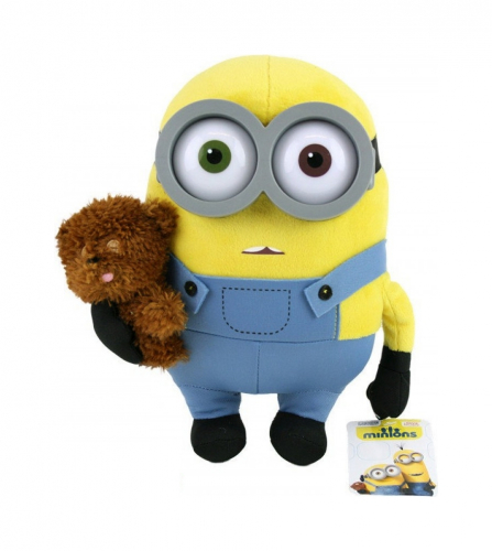 Minions Bob mit Br S3 28cm Plsch Minions Film - Ich einfach unverbesserlich