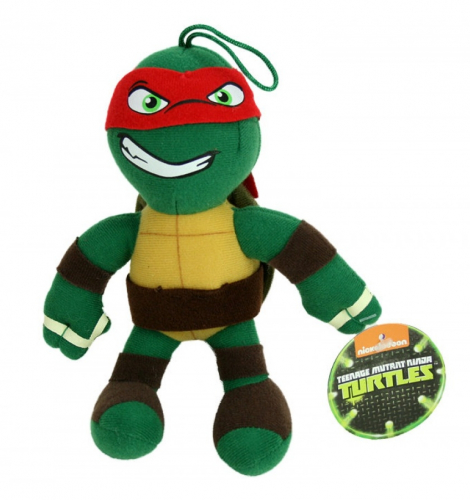 Turtles NINJA TURTLES TMNT Pl�sch Stoff 20cm Pl�schtier Stofftier - Typ: Raphael (Rot)