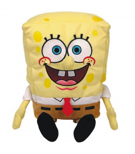 Spongebob SPONGEBOB SCHWAMMKOPF Pl�sch Stoff 40cm weich Pl�schtier Stofftier