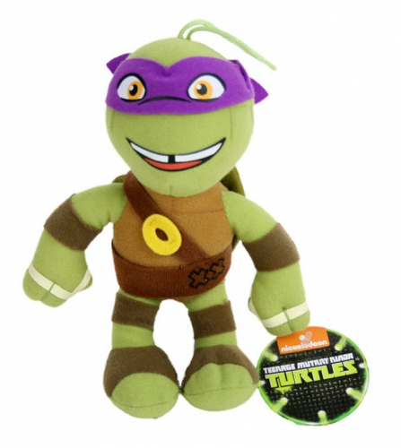 Turtles NINJA TURTLES TMNT Plsch Stoff 20cm Plschtier Stofftier - Typ: Donatello (Lila)
