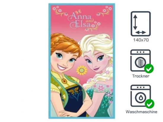 Disney Die Eisknigin Frozen Klassik Handtuch - Typ: Anna und Elsa