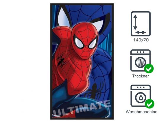 Marvel Handtuch Bad Spiderman - Typ: Blau mit Spinne