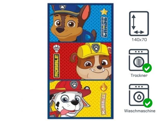 Paw Patrol Handtuch PAT/PAW PATROL - Typ: Chase, Rubble, Marshall