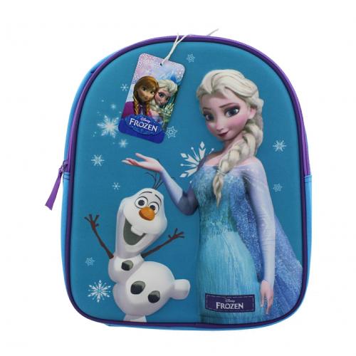 Disney Frozen Eisknigin 3D Rucksack  31cm blau 