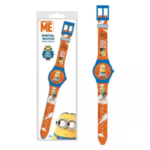 Minions - Kinderuhr Digitaluhr - Orange