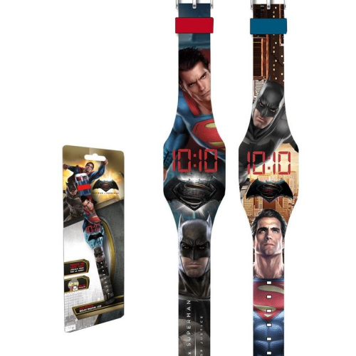 DC Universe Batman VS Superman Digitale LED Armbanduhr - Typ: Batman oben