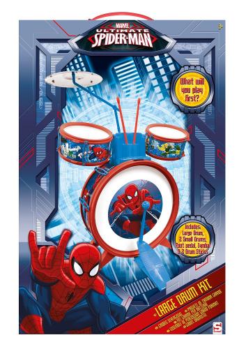 Marvel SPIDER-MAN Schlagzeug Set Trommel Drums Ultimate Spiderman Kinderschlagzeug