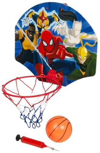 Marvel SPIDER-MAN Basketball Set Korb + Ball + Pumpe Ultimate Spiderman