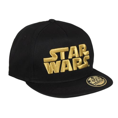 Cap M�tze 3D-Logo 58cm Batman Star Wars Jedi Marvel - Typ: Star Wars (schwarz)