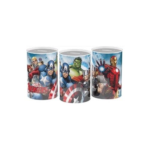 Marvel MARVEL AVENGERS Spardose Metall 10cm Captain America Hulk Iron Man Thor - Typ: Avengers (Motiv A)