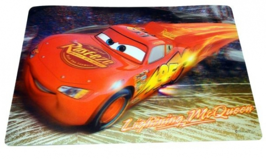 Disney Cars 3D Platzdeckchen - Typ: Lightning Mc Queen
