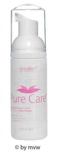 LinaBio PureCare Intimpflege-Schaum Fresh Rose 50 ml