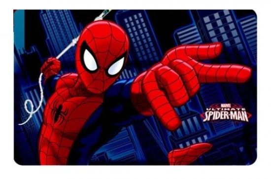 Marvel Spiderman Platzdeckchen - Auswahl: Unten Rechts Dunkelblau