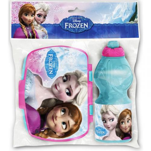 Disney Die Eisk�nigin Frozen Lunchbox Set inkl. Wasserflasche
