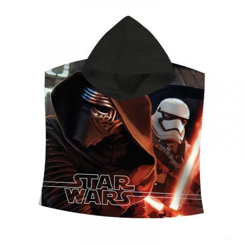 Badeponcho Frottee mit Kapuze - Auswahl: Star Wars