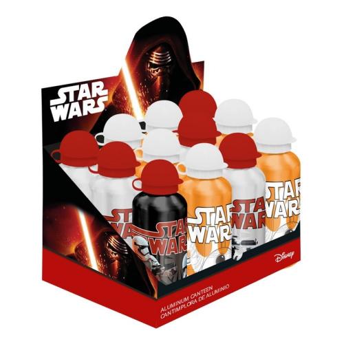 Disney Star Wars Wasserflasche Alu 500m - Farbe: Silber Stromtrooper