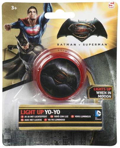DC Universe BATMAN v SUPERMAN Jo-Jo mit Lichteffekten Yo-Yo JoJo Batman vs. Superman