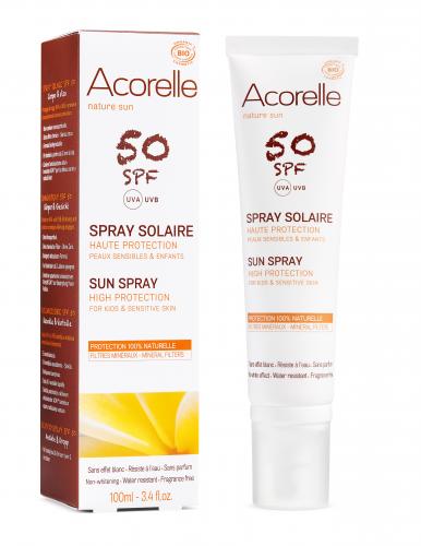 Acorelle Sonnenspray Sonnencreme LSF 50 100ml