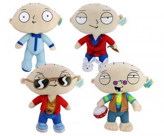 Family Guy Stewie Mix Gift 54cm - Auswahl: Hippie