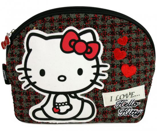 Hello Kitty Handtasche Graue Liebe