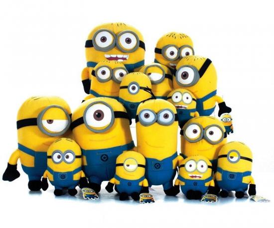 Minions 6 verschiedenen S1 17cm Entertainment - Auswahl: Typ 1