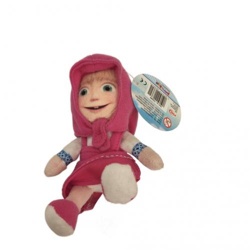 Mascha und der Br / Masha Bagclip Plsch 10cm