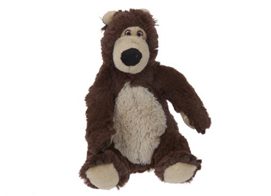 Mascha und der Br / Plsch Br sitzt 15cm