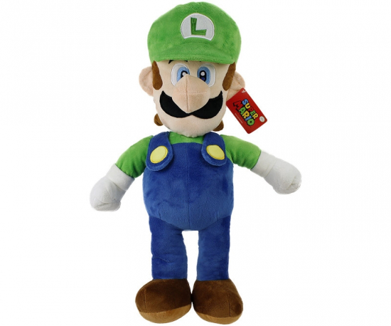 Super Mario / Luigi / Donkey Kong / Yoshi Pl�schfiguren - Auswahl: Luigi - Gr��e: 30cm