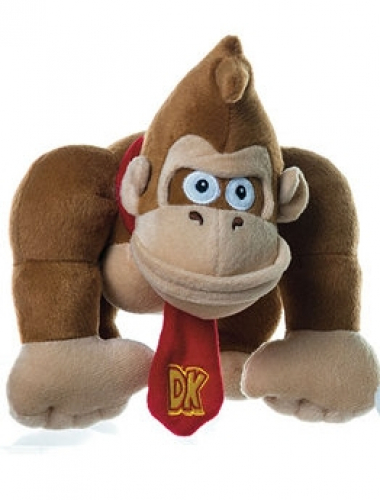 Super Mario / Luigi / Donkey Kong / Yoshi Pl�schfiguren - Auswahl: Donkey Kong - Gr��e: 30cm