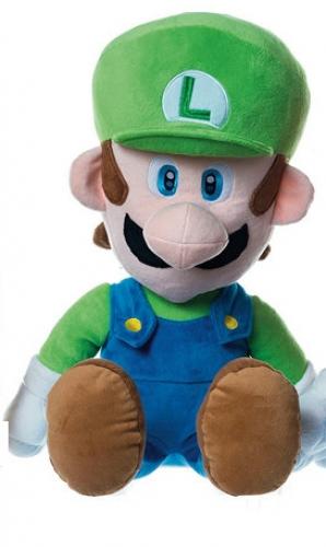 Nintendo Super Mario / Luigi / Donkey Kong Plschfiguren - Auswahl: Luigi - Gre: 40cm